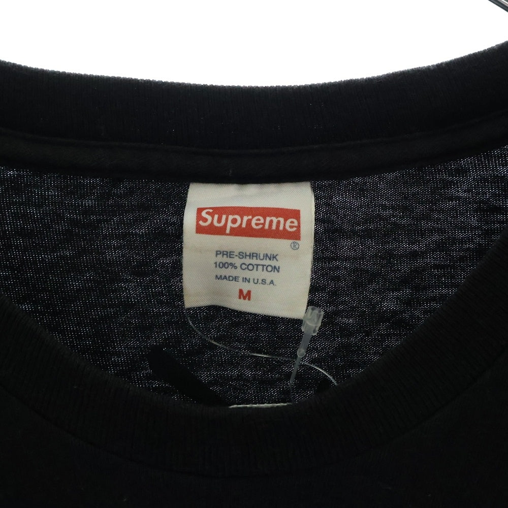 SUPREME(シュプリーム) 15AW Tpshio Maeda Overfriend Date Tee 前田俊夫 グラフィックプリント 半袖Tシャツ ブラック
