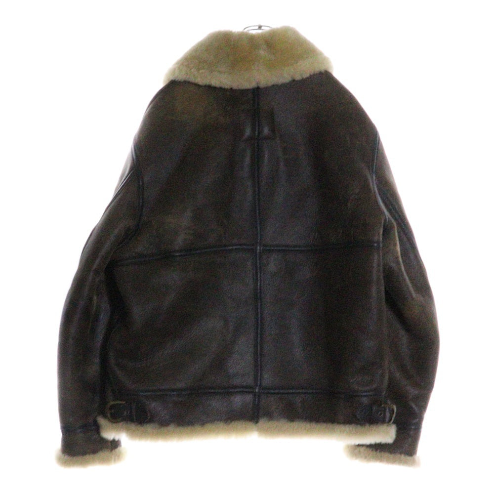 SCHOTT(ショット) TYPE B-3 レザーフライトジャケット ムートンジャケット ブラウン