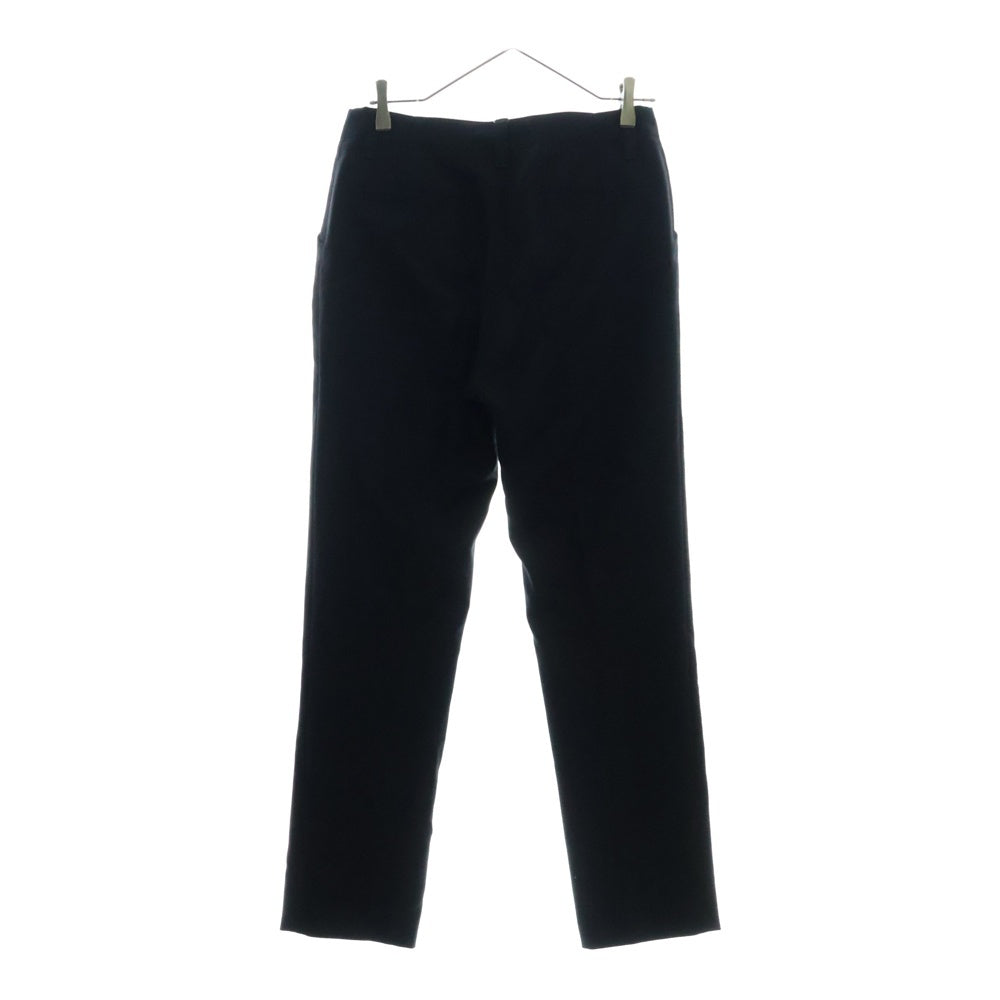 VERSACE(ヴェルサーチ) Cavalry Wool Formal Pants キャバルリー ウールフォーマルパンツ ブラック 1018322 1A08771