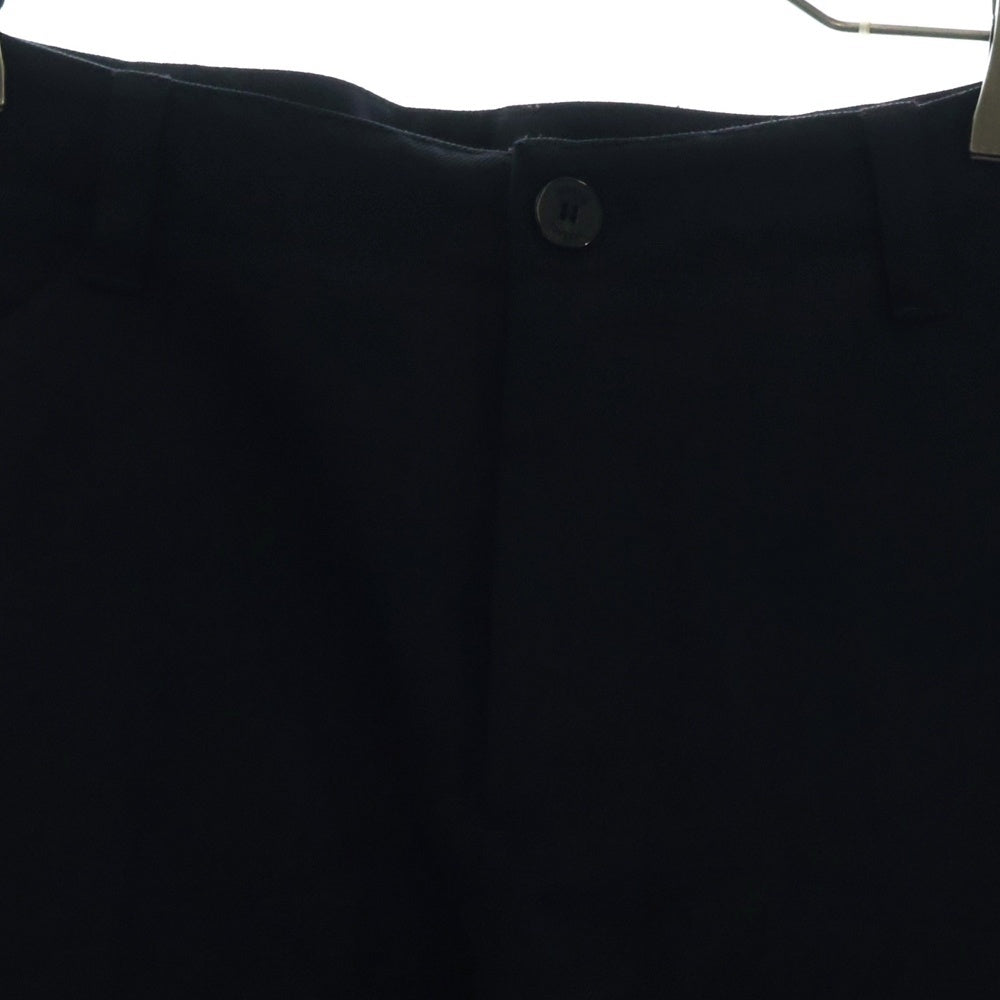 VERSACE(ヴェルサーチ) Cavalry Wool Formal Pants キャバルリー ウールフォーマルパンツ ブラック 1018322 1A08771