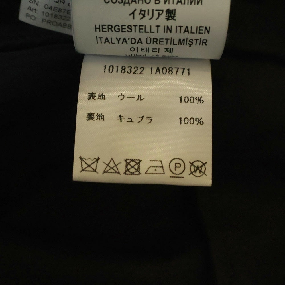 VERSACE(ヴェルサーチ) Cavalry Wool Formal Pants キャバルリー ウールフォーマルパンツ ブラック 1018322 1A08771
