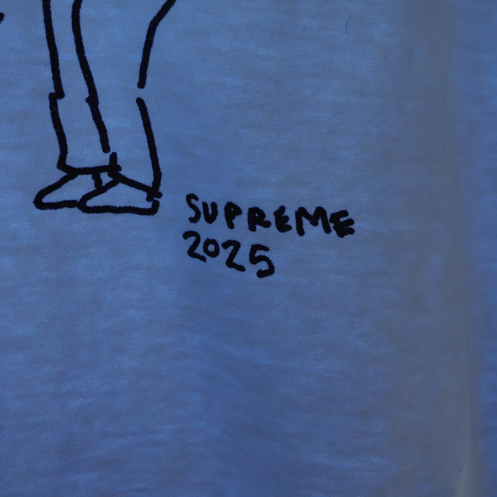 SUPREME(シュプリーム) 25SS Piss Tee ピス 半袖Tシャツ ブルー