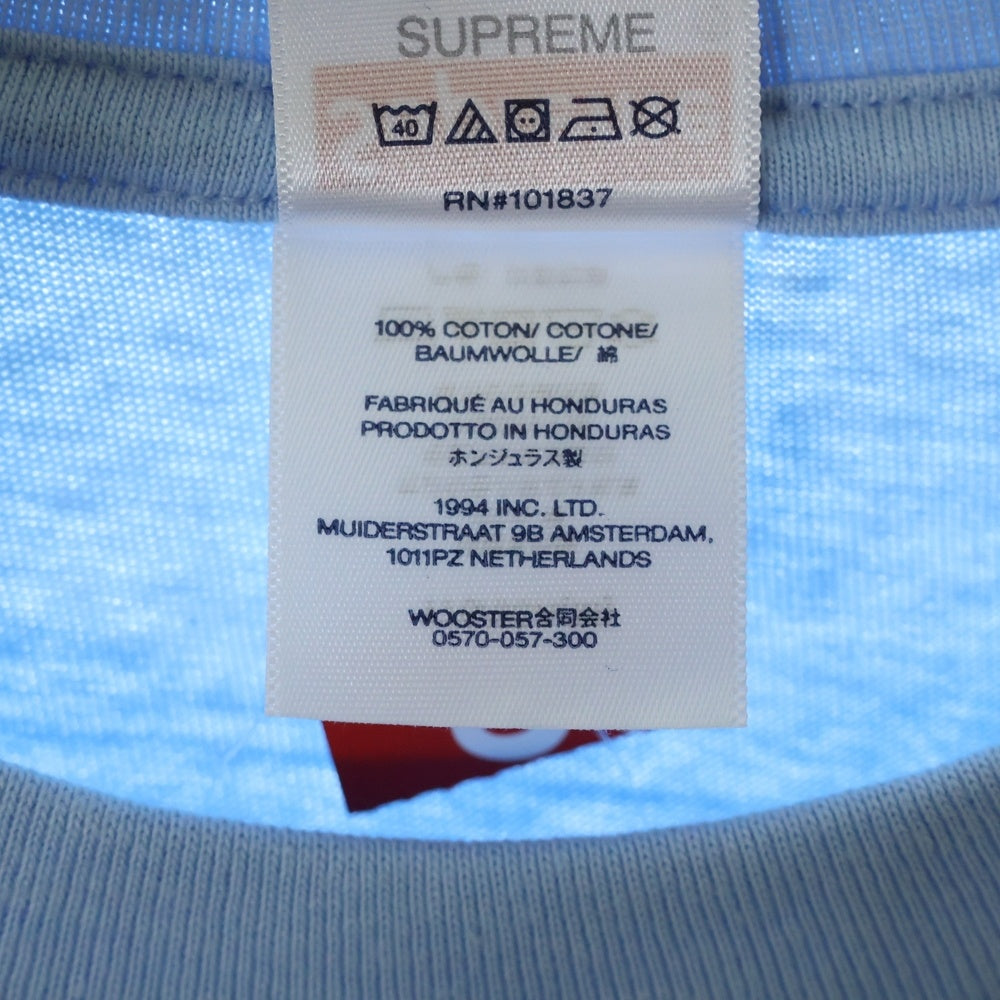 SUPREME(シュプリーム) 25SS Piss Tee ピス 半袖Tシャツ ブルー
