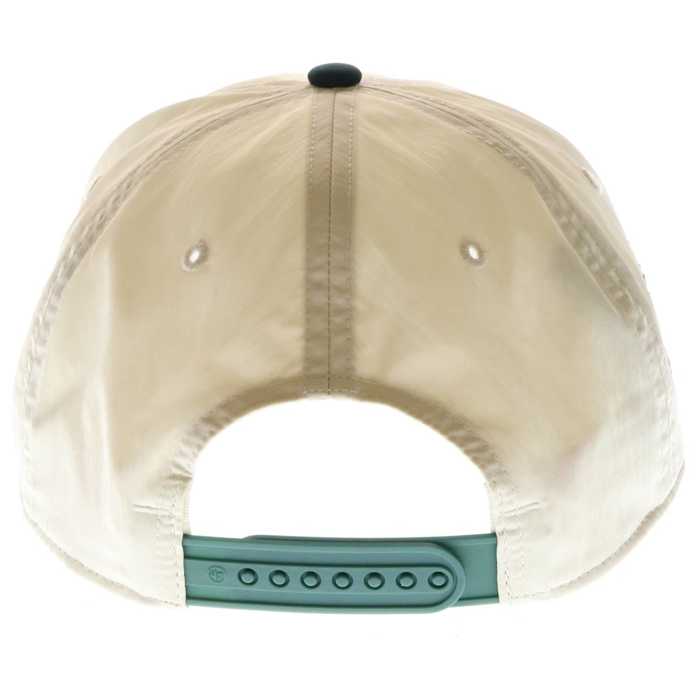 KITH(キス) 25SS '47 for the New York Mets Nylon Hitch SL Snapback ニューヨークメッツ ナイロン スナップバック キャップ 帽子 アイボリー/グリーン 25-095-060-0073