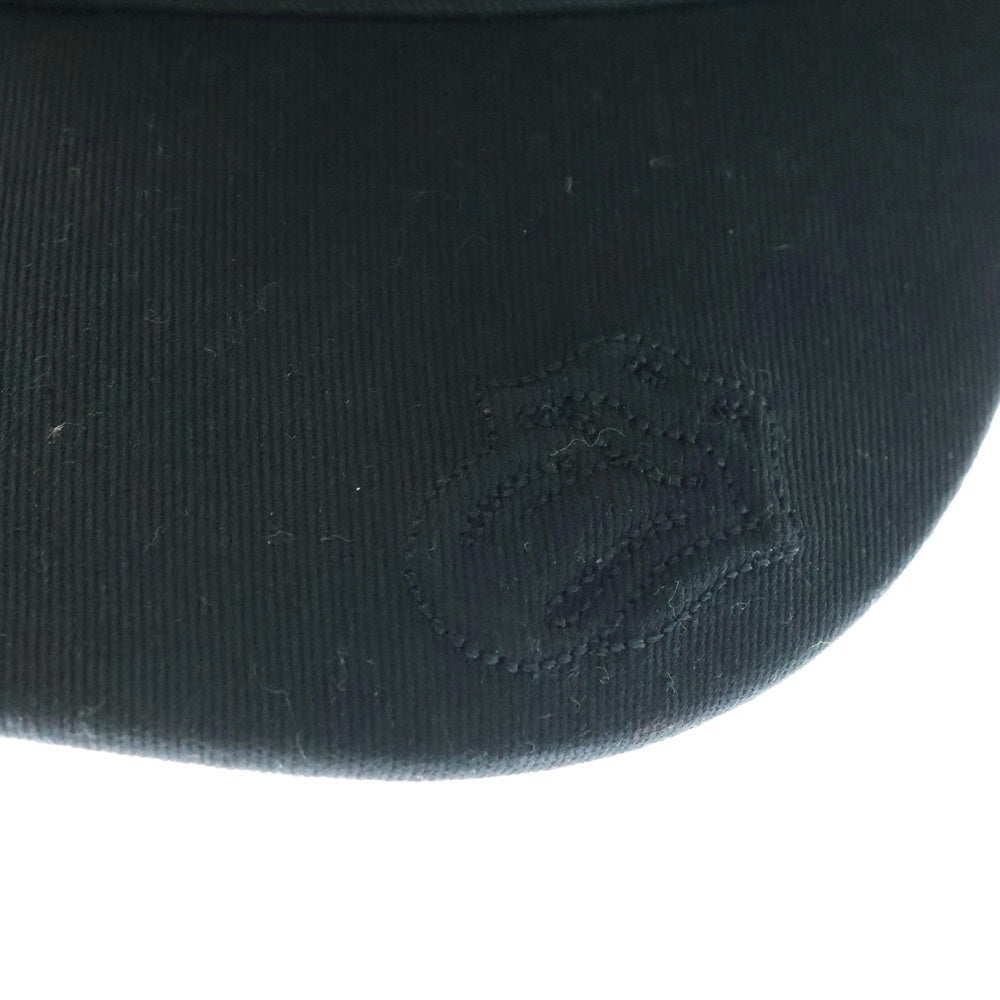 KITH(キス) 25SS ×The Rolling Stones Aaron Classic Cap ローリングストーンズ 6パネルキャップ 帽子 ブラック 25-095-060-0004