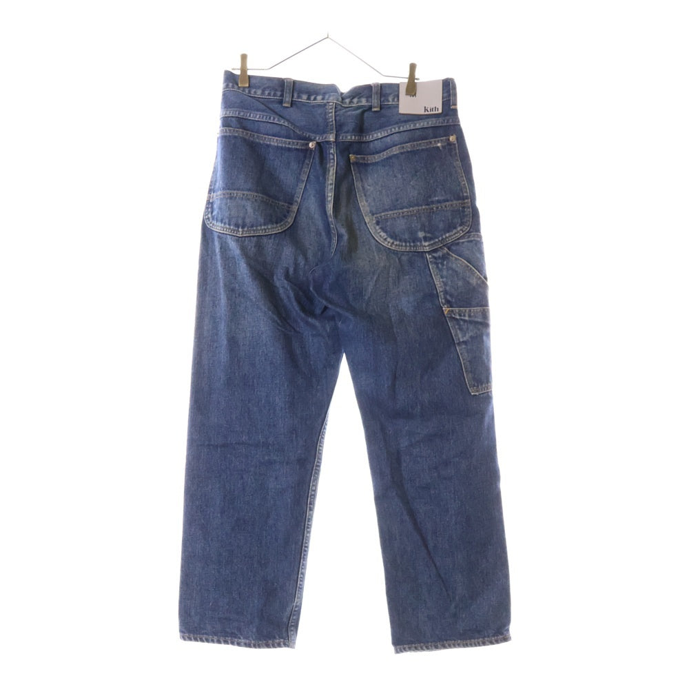 KITH(キス) 25SS ×New Manual LE PAINTER PANTS ニューマニュアル ペインターデニムパンツ インディゴ