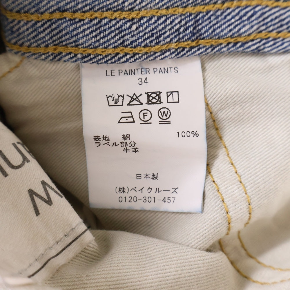 KITH(キス) 25SS ×New Manual LE PAINTER PANTS ニューマニュアル ペインターデニムパンツ インディゴ
