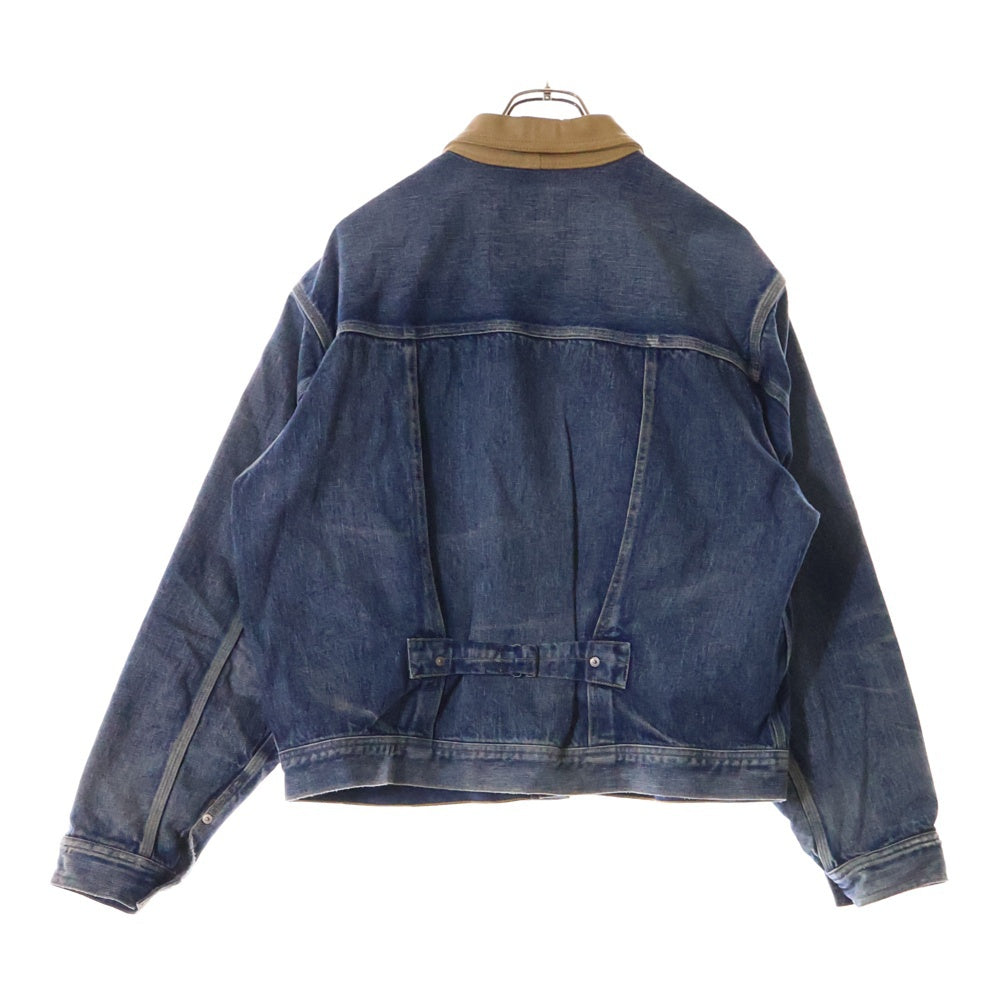 KITH(キス) 25SS ×New Manual LE COW BOY JACKET ニューマニュアル カウボーイ デニムジャケット インディゴ