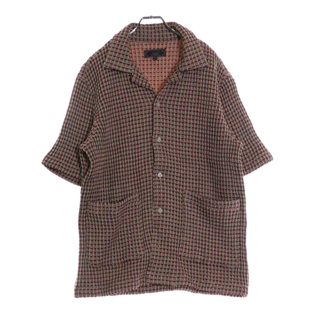 KITH(キス) 25SS Geometric Diamond Short Sleeve Boxy Collared Overshirt 半袖オーバーシャツ 25-051-060-0001