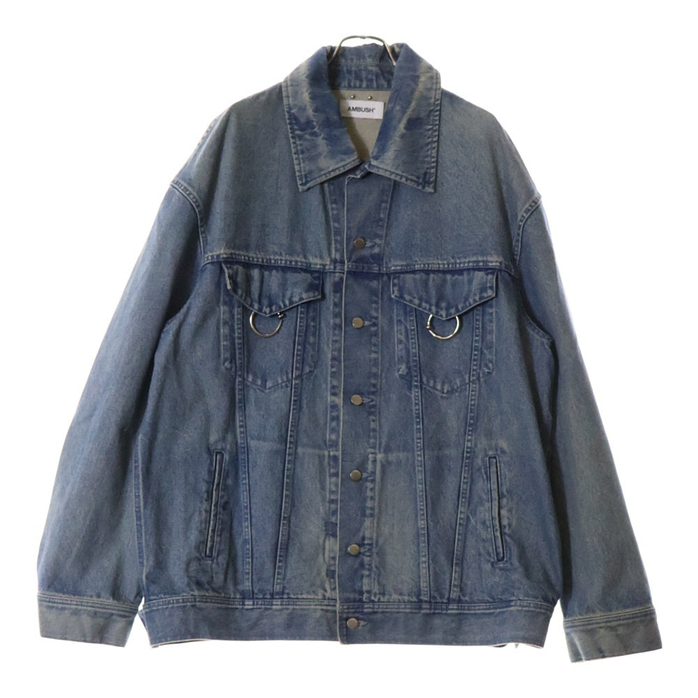 AMBUSH(アンブッシュ) ネイル装飾 オーバーサイズデニムジャケット インディゴ