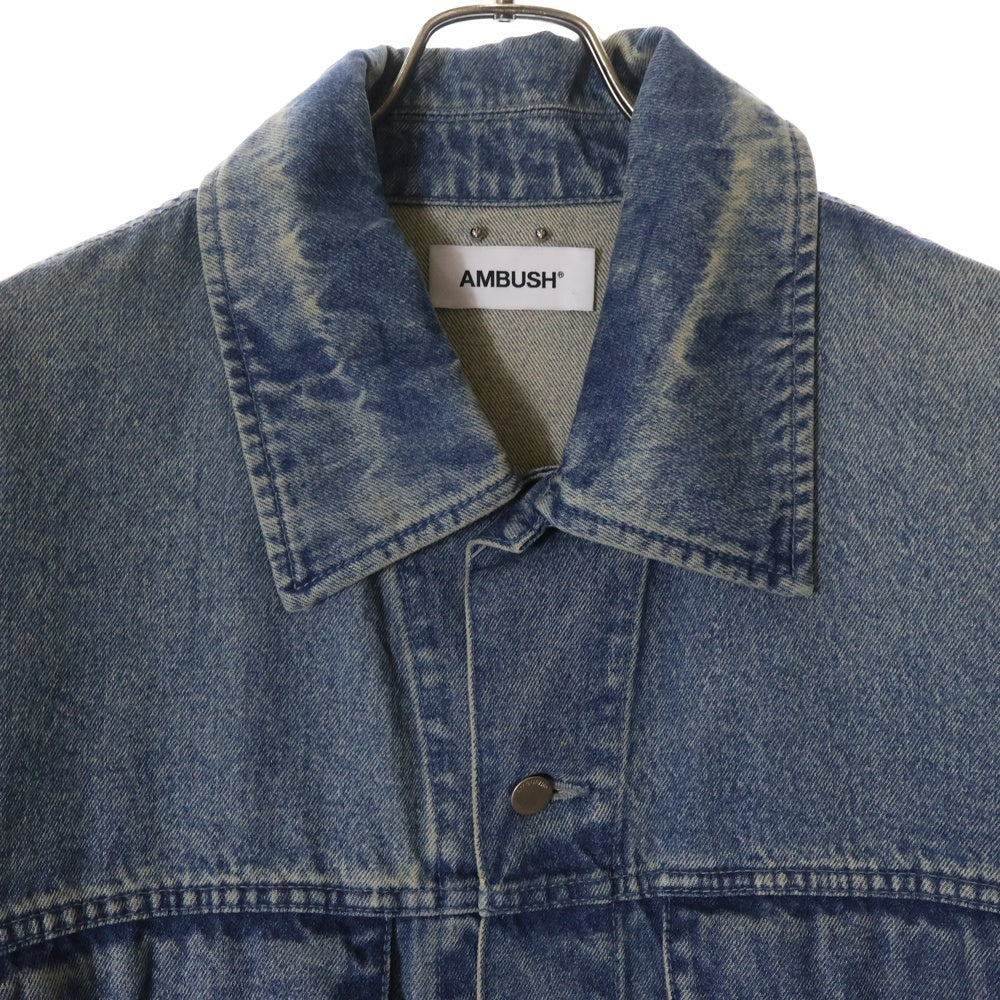 AMBUSH(アンブッシュ) ネイル装飾 オーバーサイズデニムジャケット インディゴ