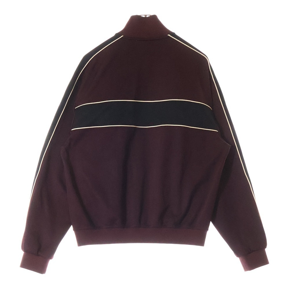 AMBUSH(アンブッシュ) TRACK JACKET サイドライン トラックジャケット スウェット ワインレッド/ブラック