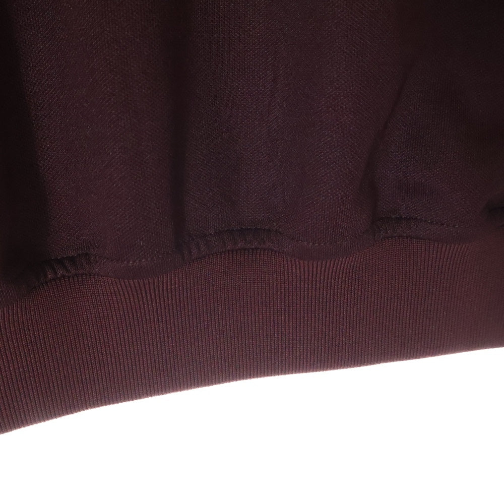 AMBUSH(アンブッシュ) TRACK JACKET サイドライン トラックジャケット スウェット ワインレッド/ブラック