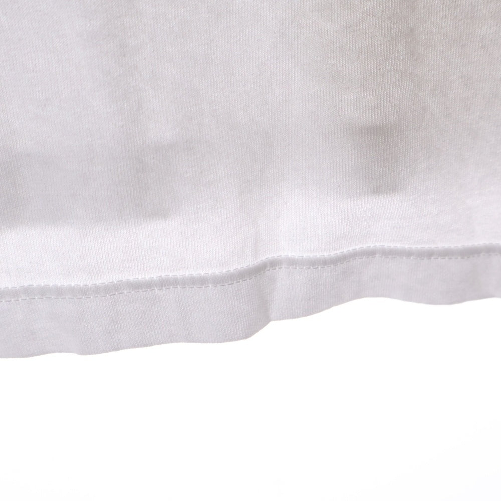 MM6 Maison Margiela(エムエムシックスメゾンマルジェラ) 25SS RABBIT PRINT T-Shirts ラビットプリントTシャツ ロゴプリント半袖Tシャツ SH2GC0024 M20108 ホワイト