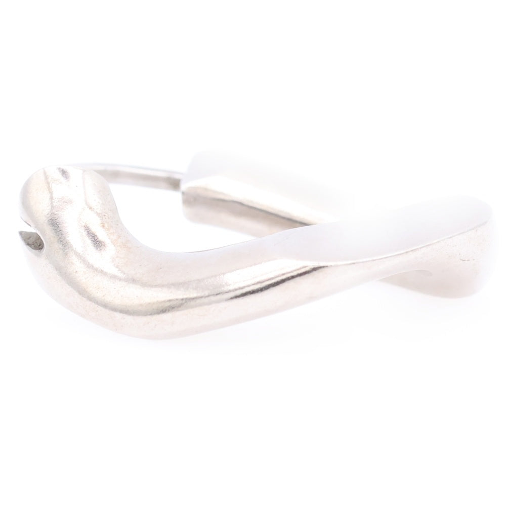 Maison Margiela 11(メゾンマルジェラ11) MAILLON マイヨン シングルカーブリンクピアス フープピアス イヤリング SM3VG0023 S12960 951 シルバー