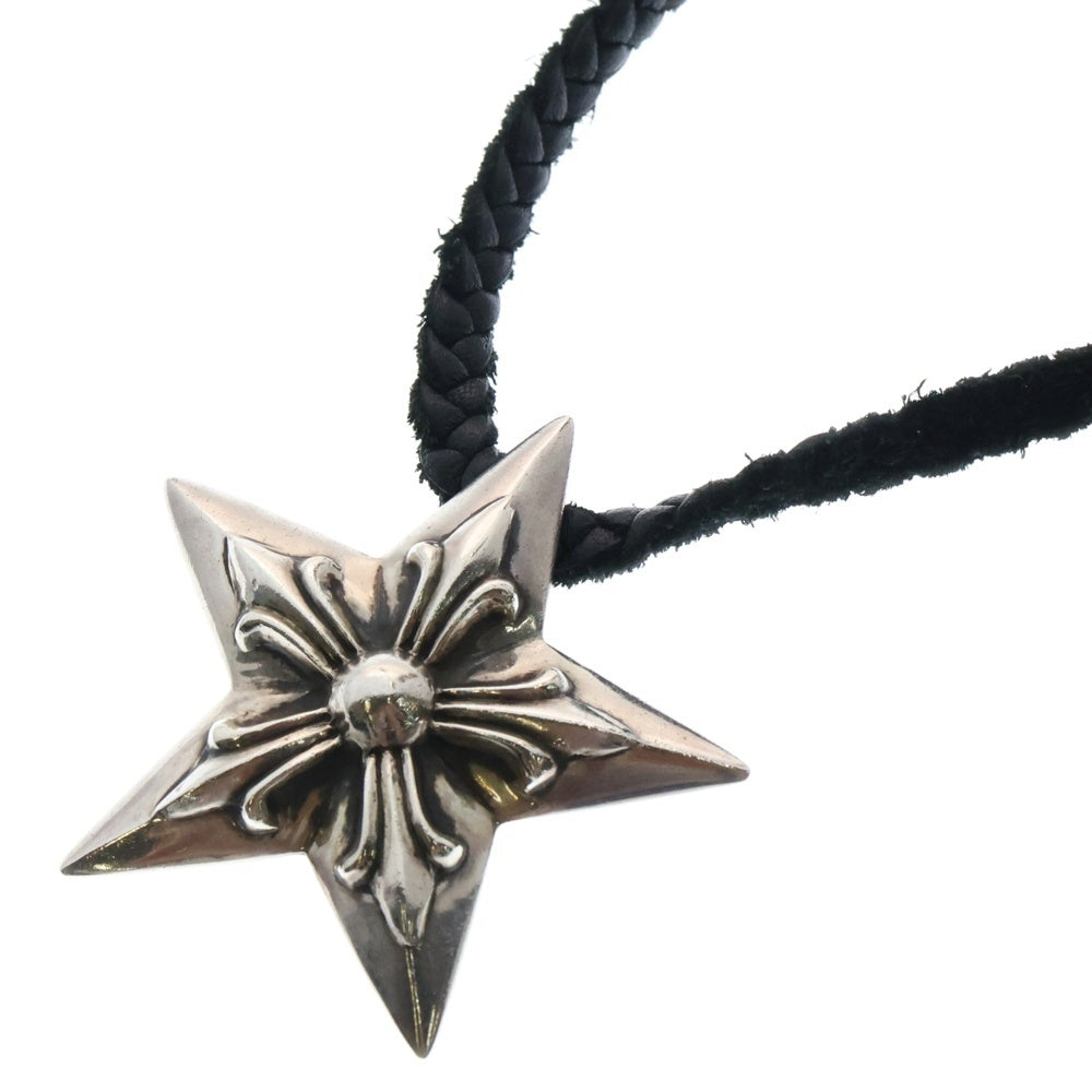 CHROME HEARTS(クロムハーツ) 5P STR LRG LACESTPPRV1 5ポイント ラージスター レザーブレード レースストッパーセット シルバー