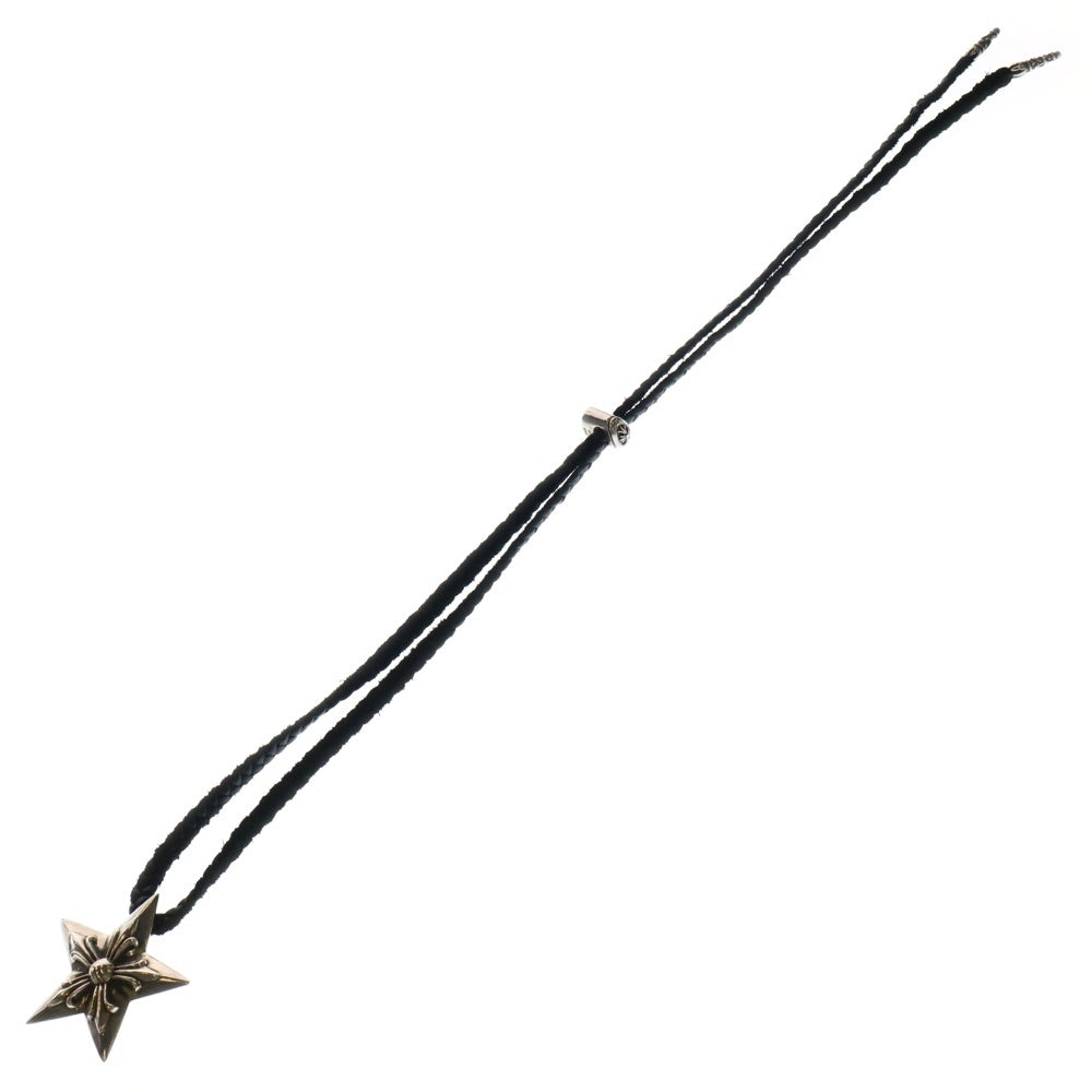 CHROME HEARTS(クロムハーツ) 5P STR LRG LACESTPPRV1 5ポイント ラージスター レザーブレード レースストッパーセット シルバー
