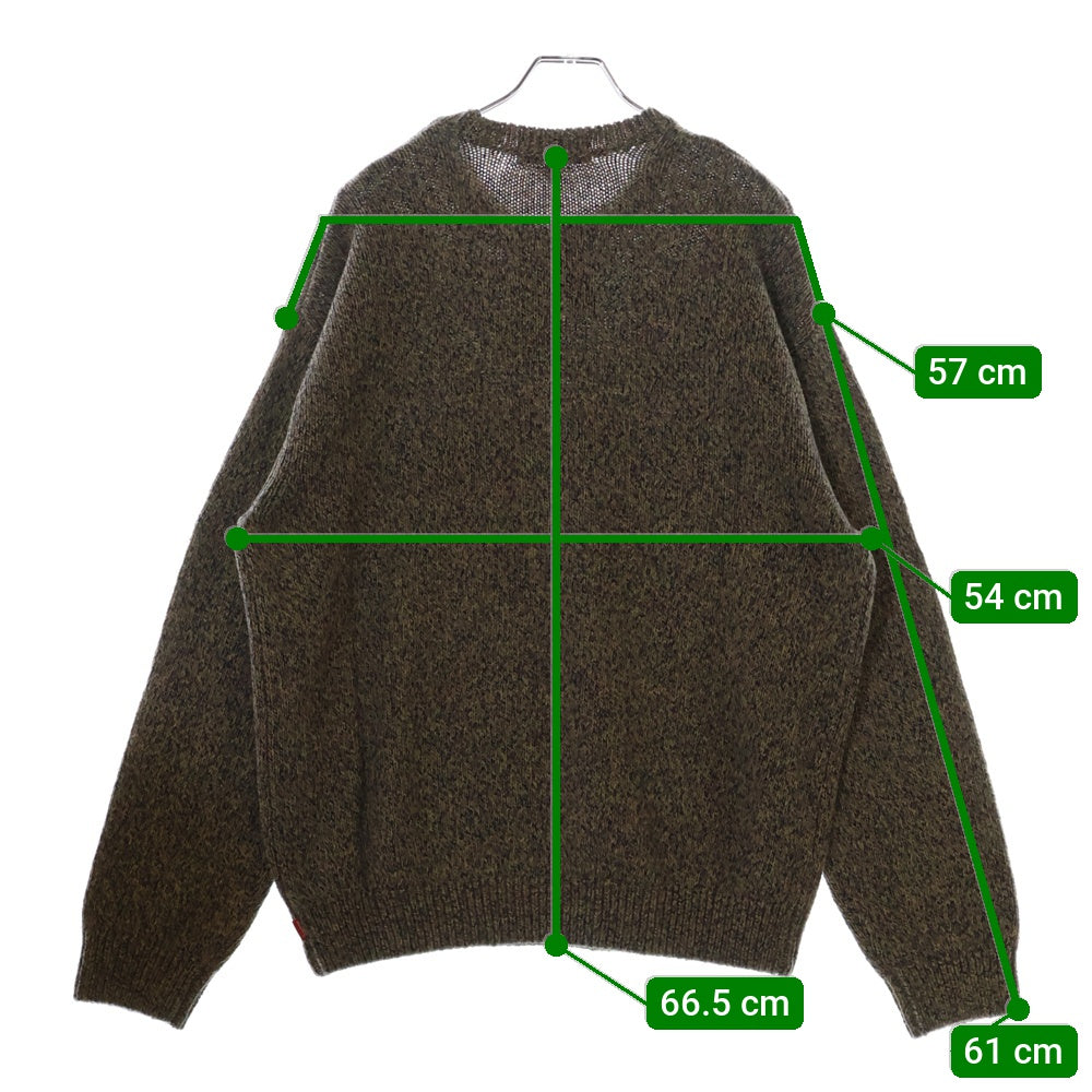 SUPREME(シュプリーム) 25SS Contrast Logo Sweater コントラストロゴセーター クルーネックニットセーター ベージュ