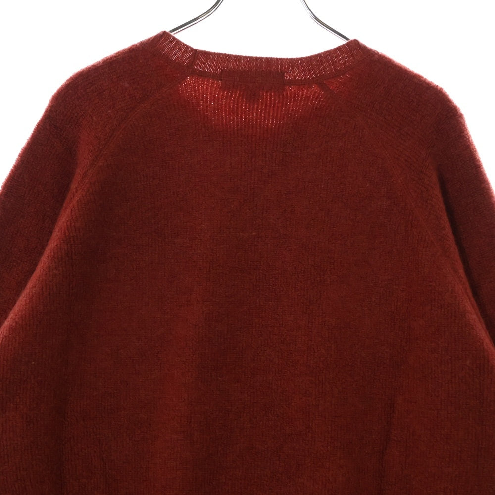 SUPREME(シュプリーム) 24AW Terry Small Box Sweater テリースモールボックスロゴセーター クルーネックニットセーター レッド