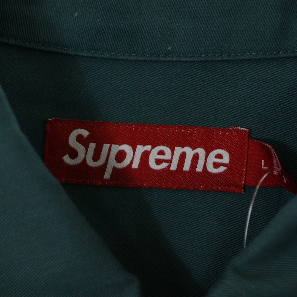 SUPREME(シュプリーム) 24SS Our Lady Work Shirt アワーレディーワークシャツ 長袖シャツ グリーン