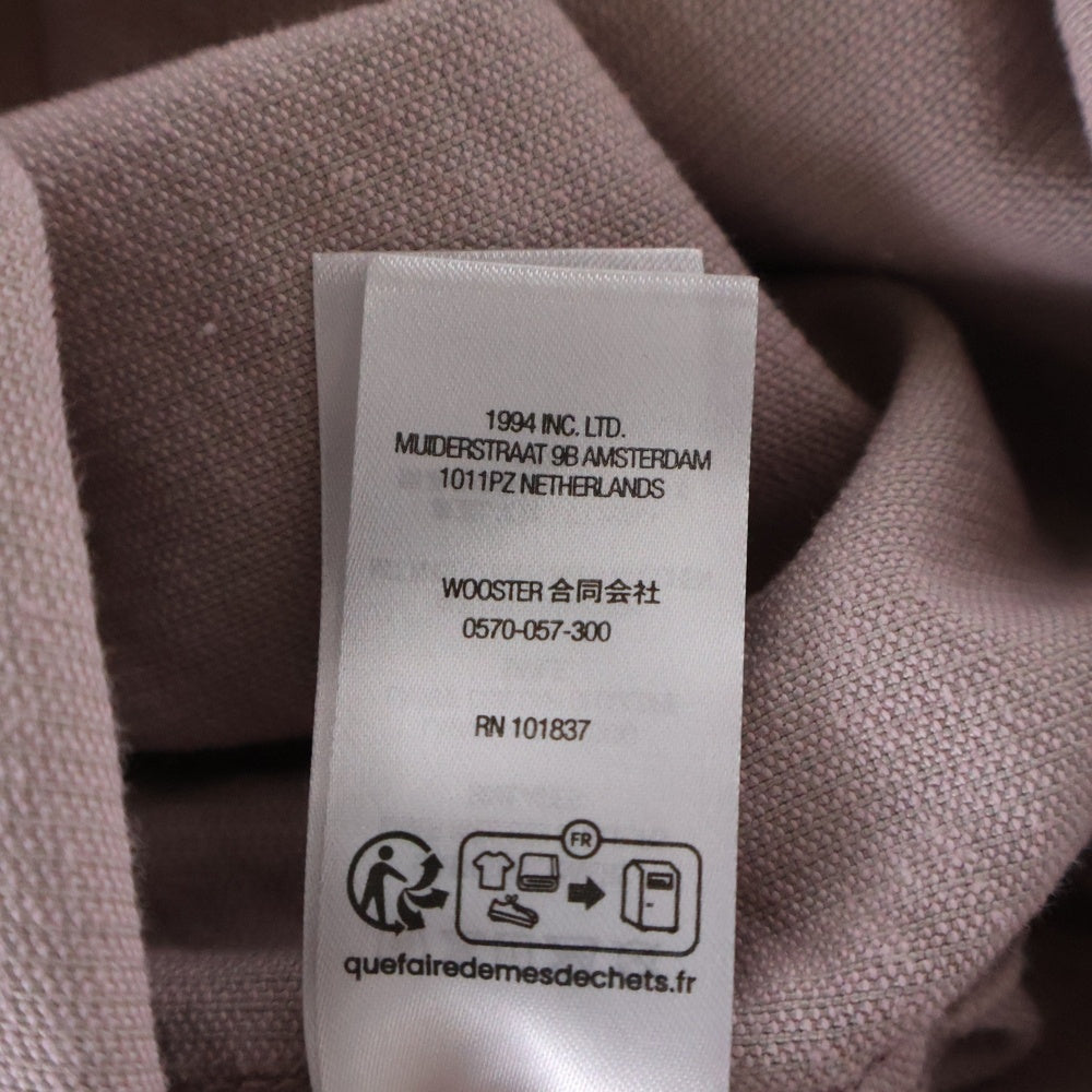 SUPREME(シュプリーム) 25SS Washed Corduroy Shirt ウォッシュド加工 長袖コーデュロイシャツ ピンク