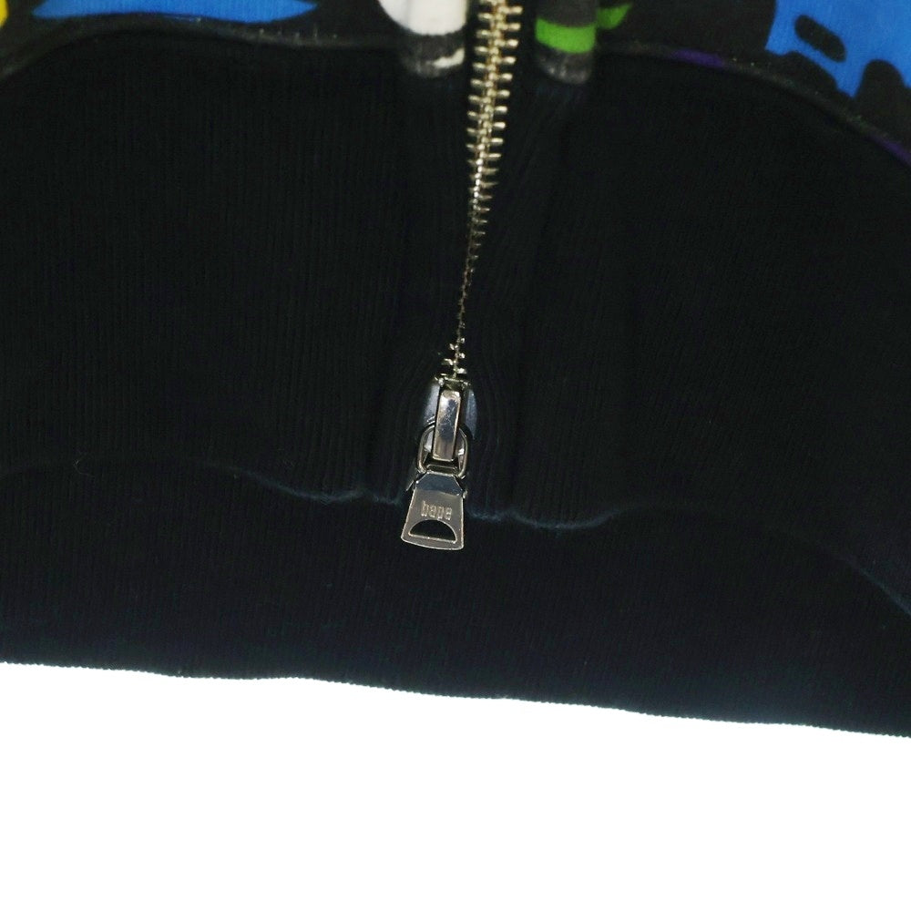BAPE BY A BATHING APE(ベイプ ア ベイシング エイプ) BABY MILO ANIMAL SAFARI FULL ZIP HOODIE ベイビーマイロアニマルサファリフルジップフーディー ジップアップパーカー 002ZP9801009 マルチカラー