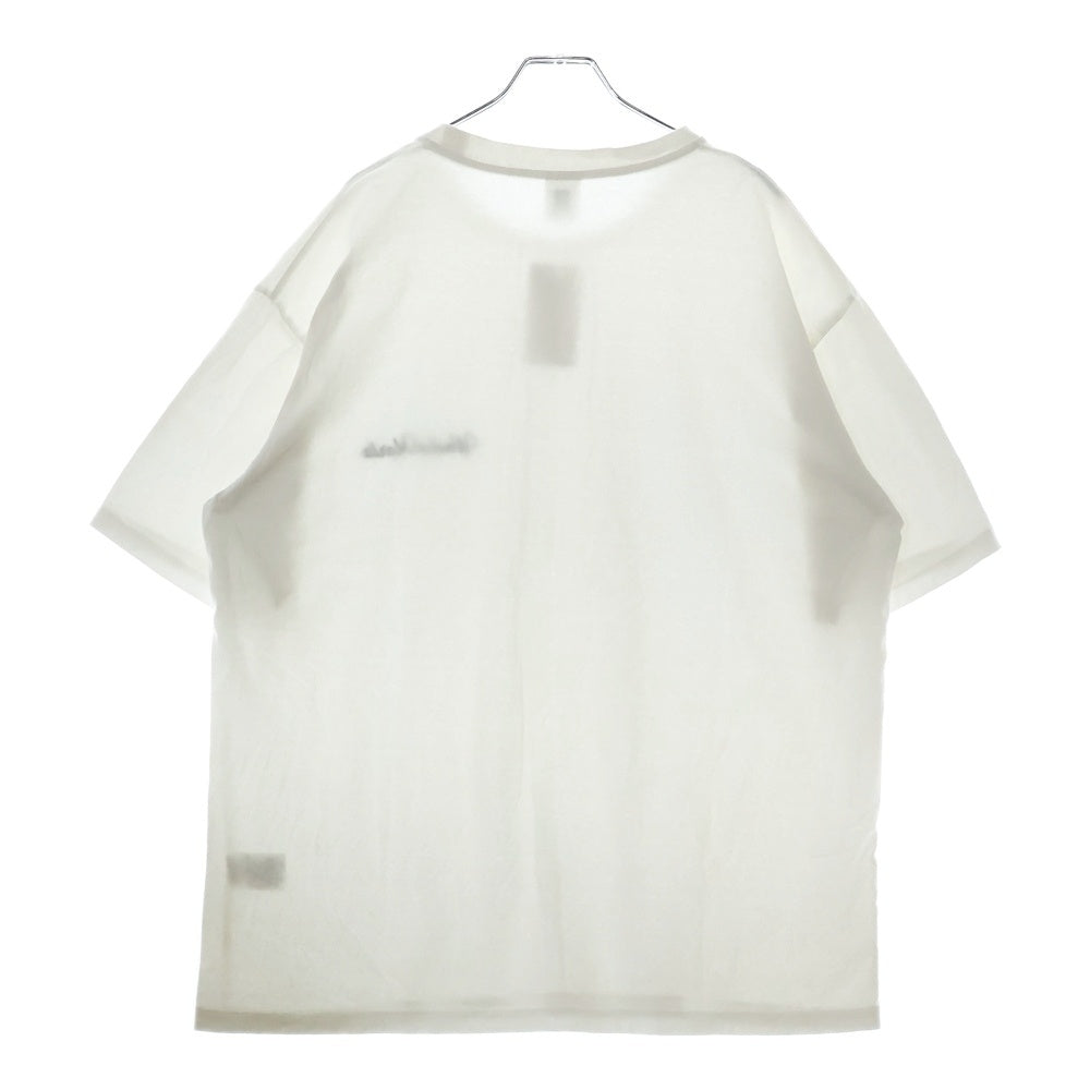 WACKO MARIA(ワコマリア) 23AW WASHED HEAVY WEIGHT CREW NECK T-SHIRT ロゴ刺繍 ウォッシュド ヘビーウェイト 半袖Tシャツ カットソー ホワイト 23FW-WMT-WT01