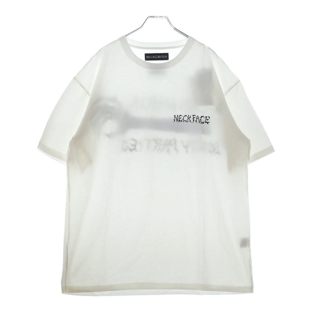 WACKO MARIA(ワコマリア) ×NECK FACE WASHED HEAVY WEIGHT CREW NECK T-SHIRT ×ネックフェイス ウォッシュド ヘビーウェイト 半袖Tシャツ カットソー NECKFACE-WM-WT01