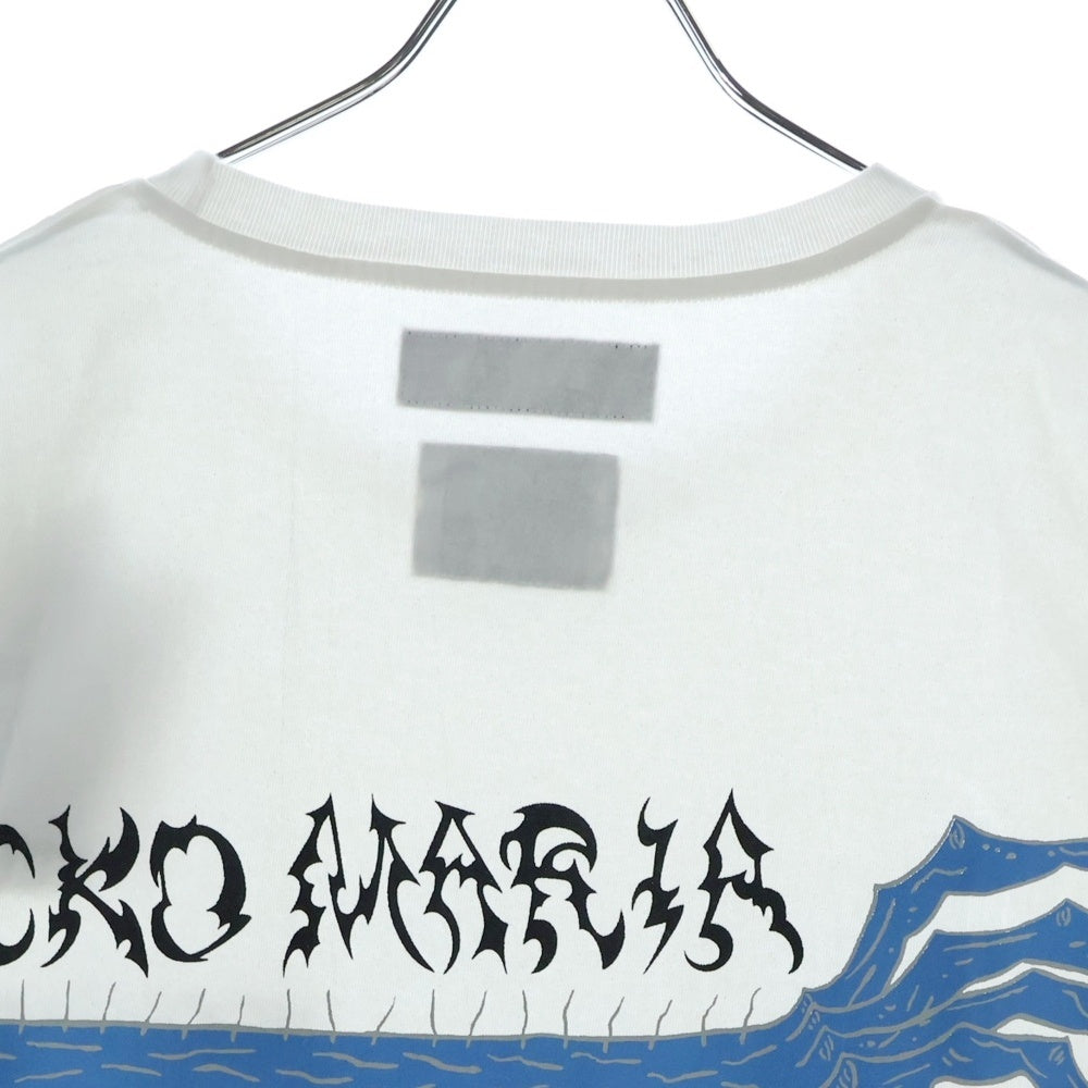 WACKO MARIA(ワコマリア) ×NECK FACE WASHED HEAVY WEIGHT CREW NECK T-SHIRT ×ネックフェイス ウォッシュド ヘビーウェイト 半袖Tシャツ カットソー NECKFACE-WM-WT01