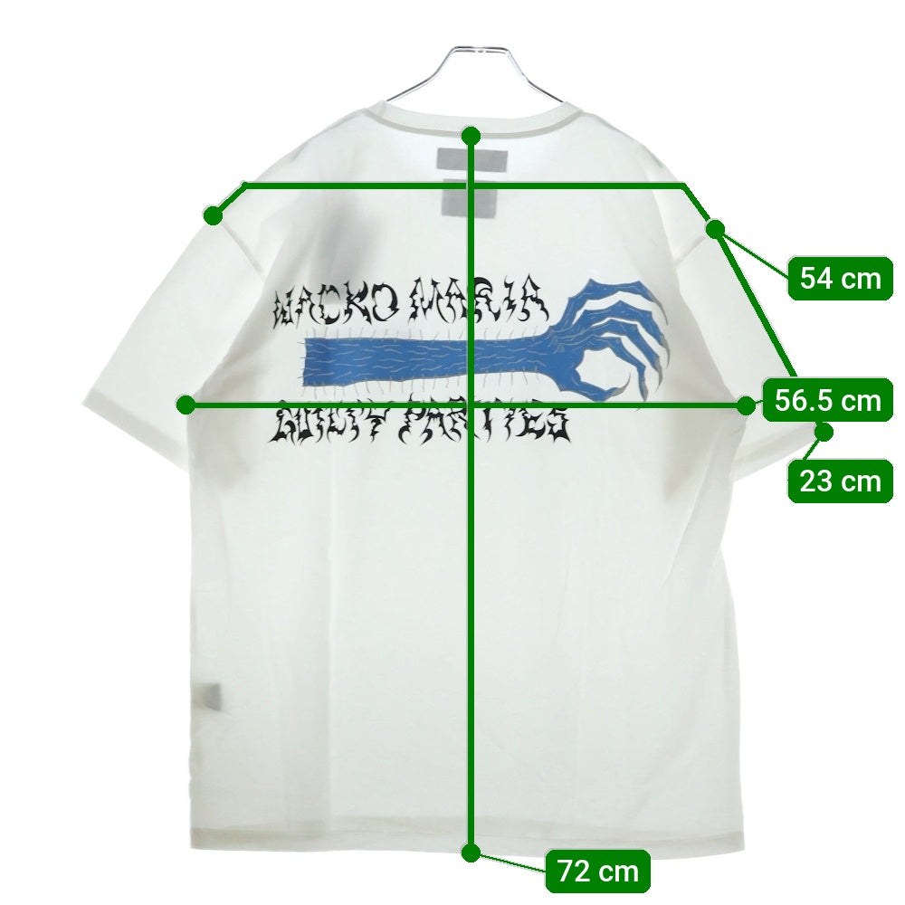 WACKO MARIA(ワコマリア) ×NECK FACE WASHED HEAVY WEIGHT CREW NECK T-SHIRT ×ネックフェイス ウォッシュド ヘビーウェイト 半袖Tシャツ カットソー NECKFACE-WM-WT01