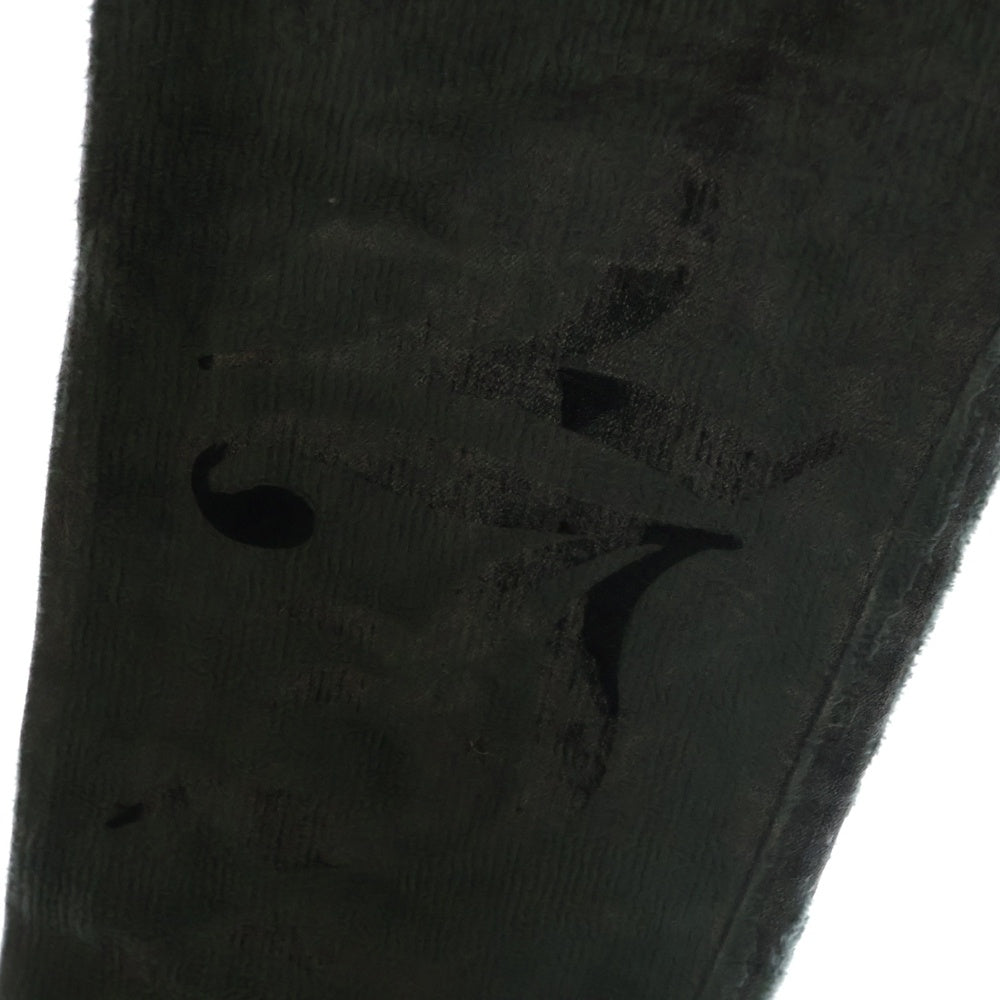 cvtvlist(カタリスト) SILVER LOGO BUTTON PRINT DENIM PANTS シルバーロゴボタンプリントデニムパンツ グレー