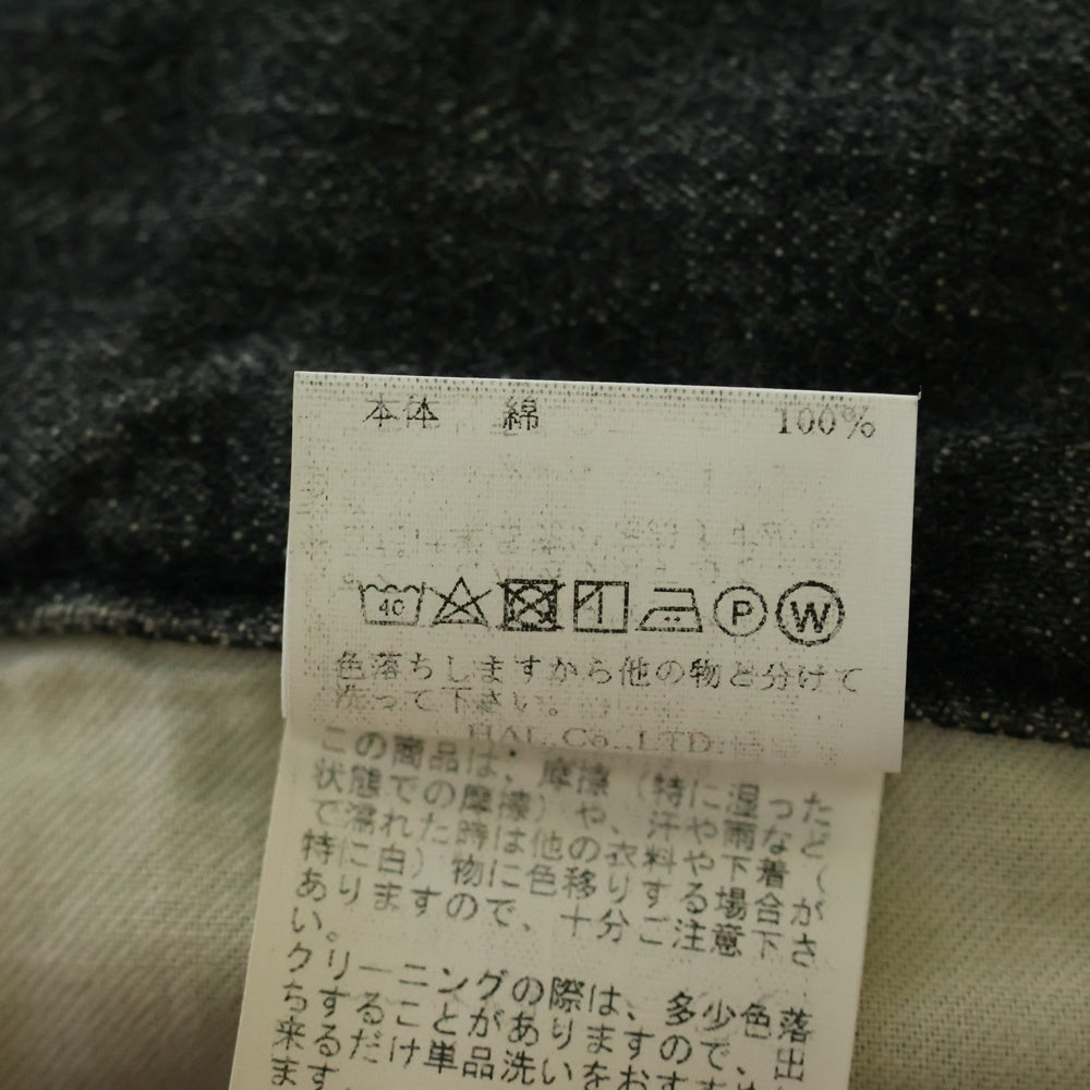 cvtvlist(カタリスト) SILVER LOGO BUTTON PRINT DENIM PANTS シルバーロゴボタンプリントデニムパンツ グレー