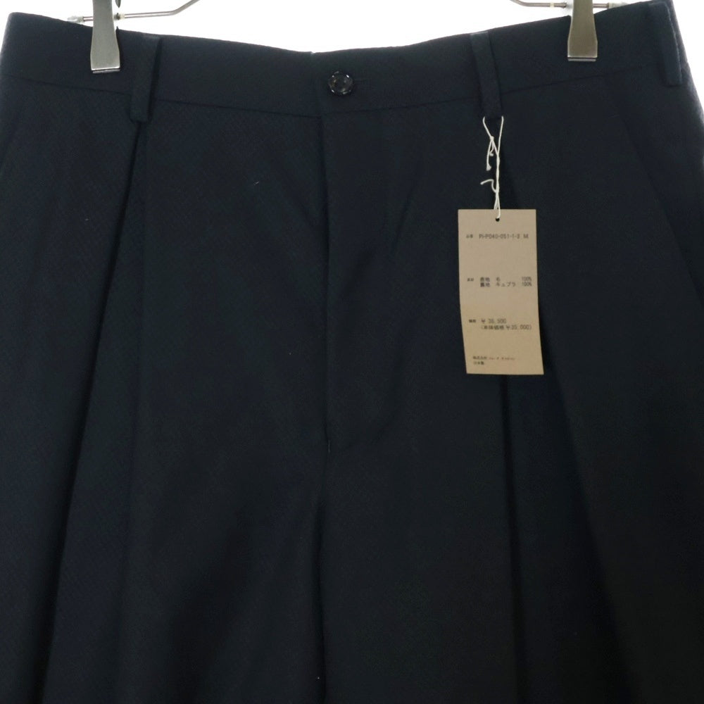 COMME des GARCONS HOMME PLUS(コムデギャルソンオムプリュス) 22SS pleated wool shorts プリーツ ウールショーツ ハーフパンツ ブラック PI-P040