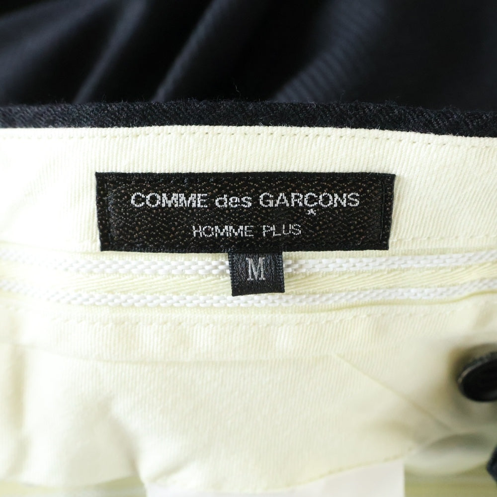 COMME des GARCONS HOMME PLUS(コムデギャルソンオムプリュス) 22SS pleated wool shorts プリーツ ウールショーツ ハーフパンツ ブラック PI-P040