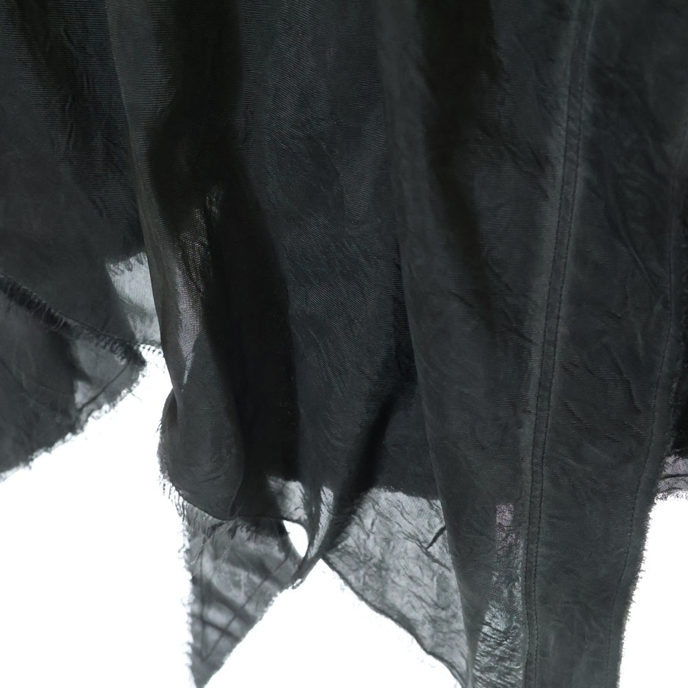 DIESEL(ディーゼル) D-RAVEN-Q1 アシンメトリー 長袖シャツドレス ワンピース グレー レディース A17310