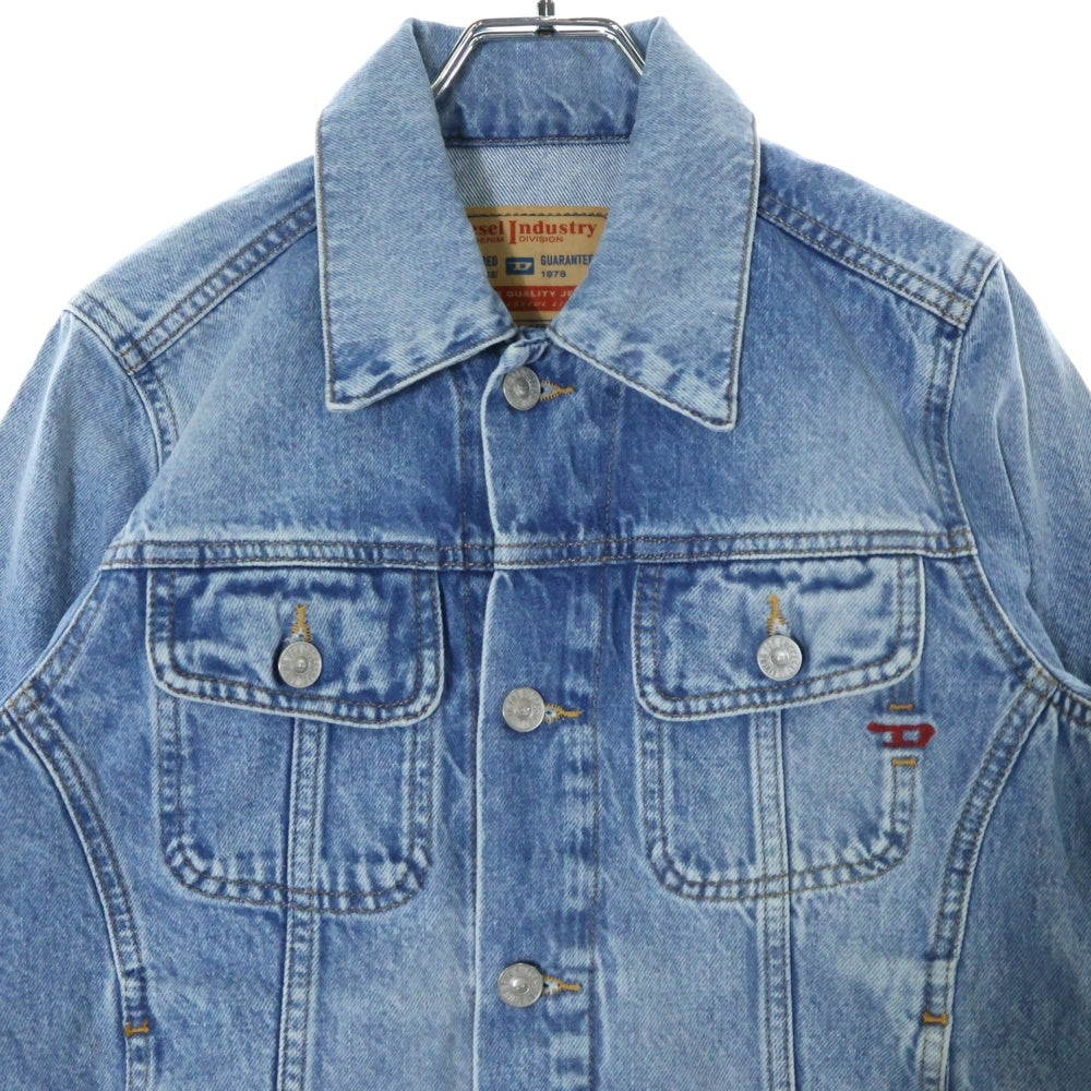 DIESEL(ディーゼル) DE-BONNY Dロゴ デニムジャケット Gジャン インディゴ レディース A09970