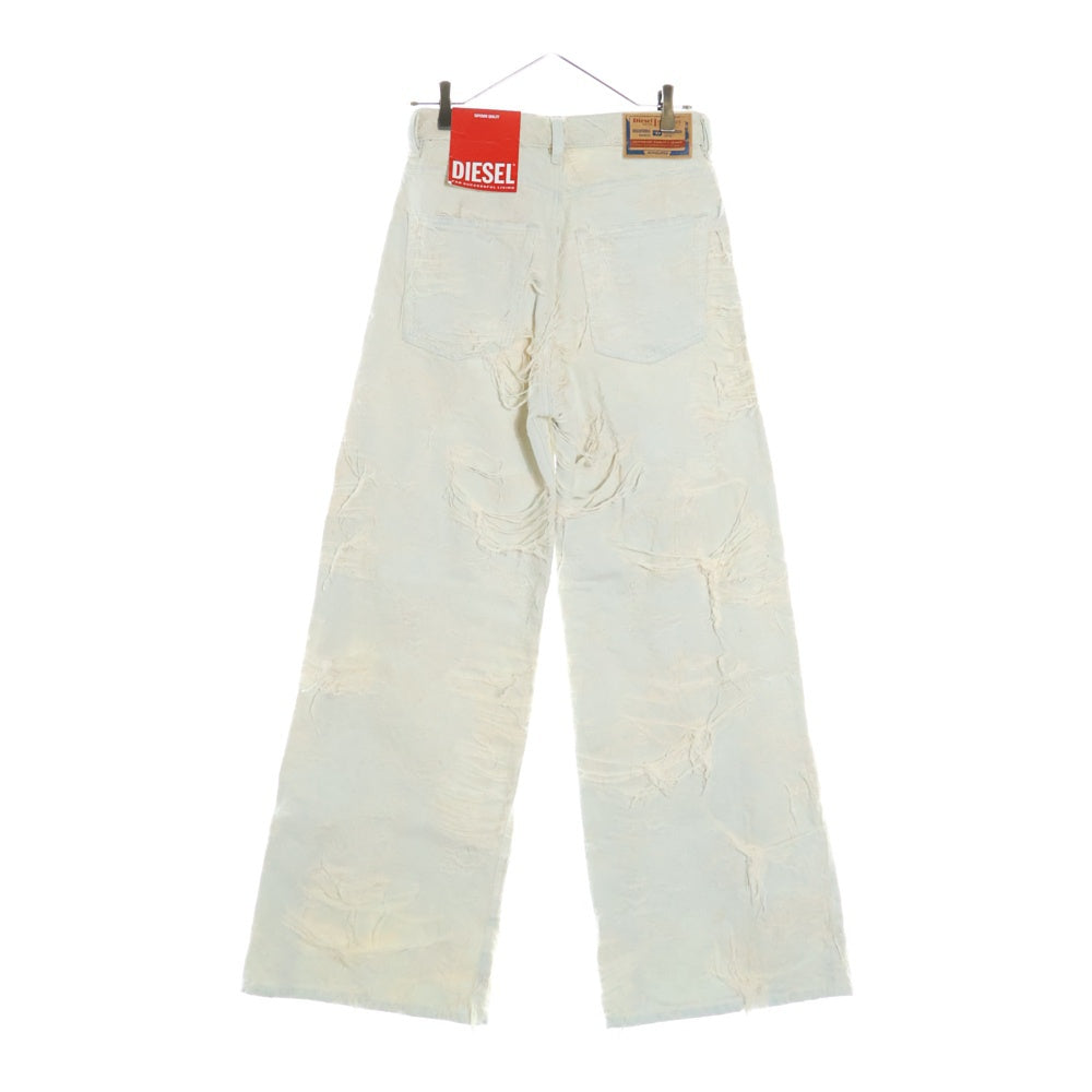 DIESEL(ディーゼル) 1996 D-SIRE-FSG ダメージ クラッシュ加工デニムパンツ インディゴ A19183