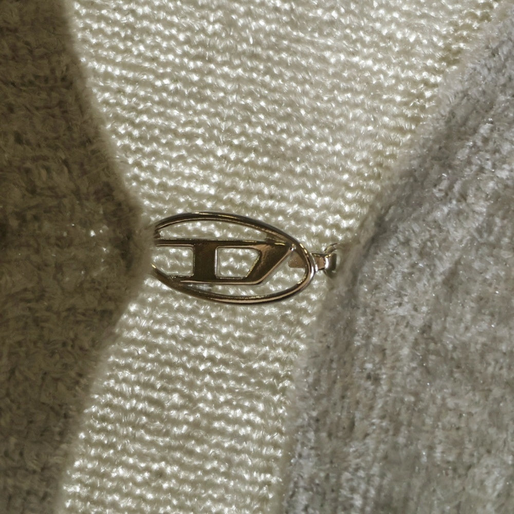DIESEL(ディーゼル) M-Carol オーバルDロゴ ロングカーディガン グレー 0BNAB レディース