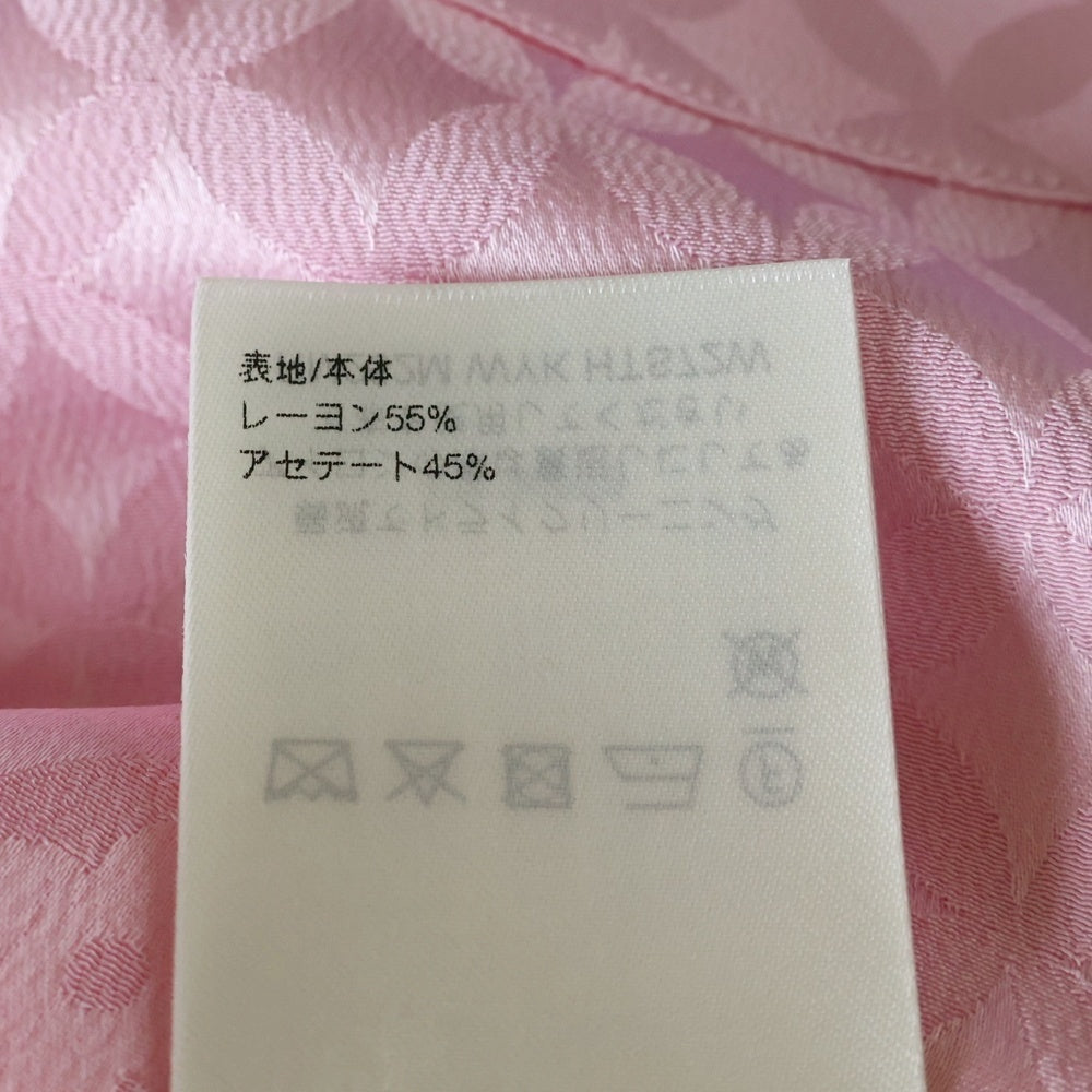 LOUIS VUITTON(ルイヴィトン) 25AW グラフィックジャカード ショートスリーブ モノグラム半袖シャツ ピンク RM252M WYK HTS72W 1AIMHB