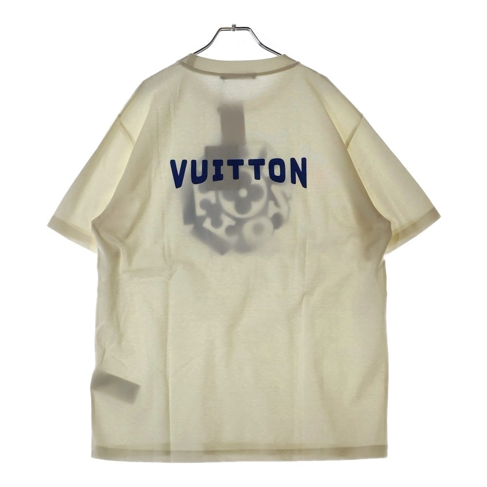 LOUIS VUITTON(ルイヴィトン) 25AW プリントシグネチャー 半袖Tシャツ ホワイト RM252M NDK HTY87W 1AIMLD