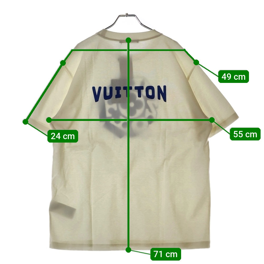 LOUIS VUITTON(ルイヴィトン) 25AW プリントシグネチャー 半袖Tシャツ ホワイト RM252M NDK HTY87W 1AIMLD
