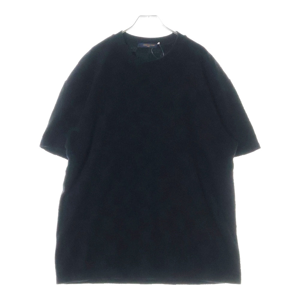 LOUIS VUITTON(ルイヴィトン) 24AW ダミエフレンチテリーコットン半袖Tシャツ RM242MQ JNW HRY44W ブラック