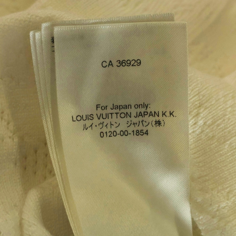 LOUIS VUITTON(ルイヴィトン) 23AW モノグラムポインテルコットン 半袖ショートスリーブシャツ RM232M Y34 HPN31W ホワイト
