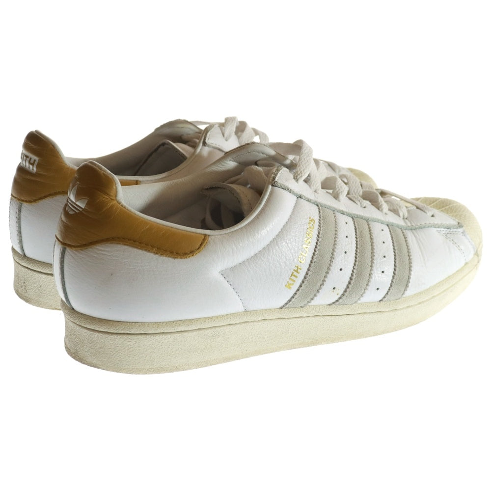 adidas Originals(アディダスオリジナルス) ×KITH SUPERSTAR キス スーパースター ローカットスニーカー ホワイト US11/29cm IE4798