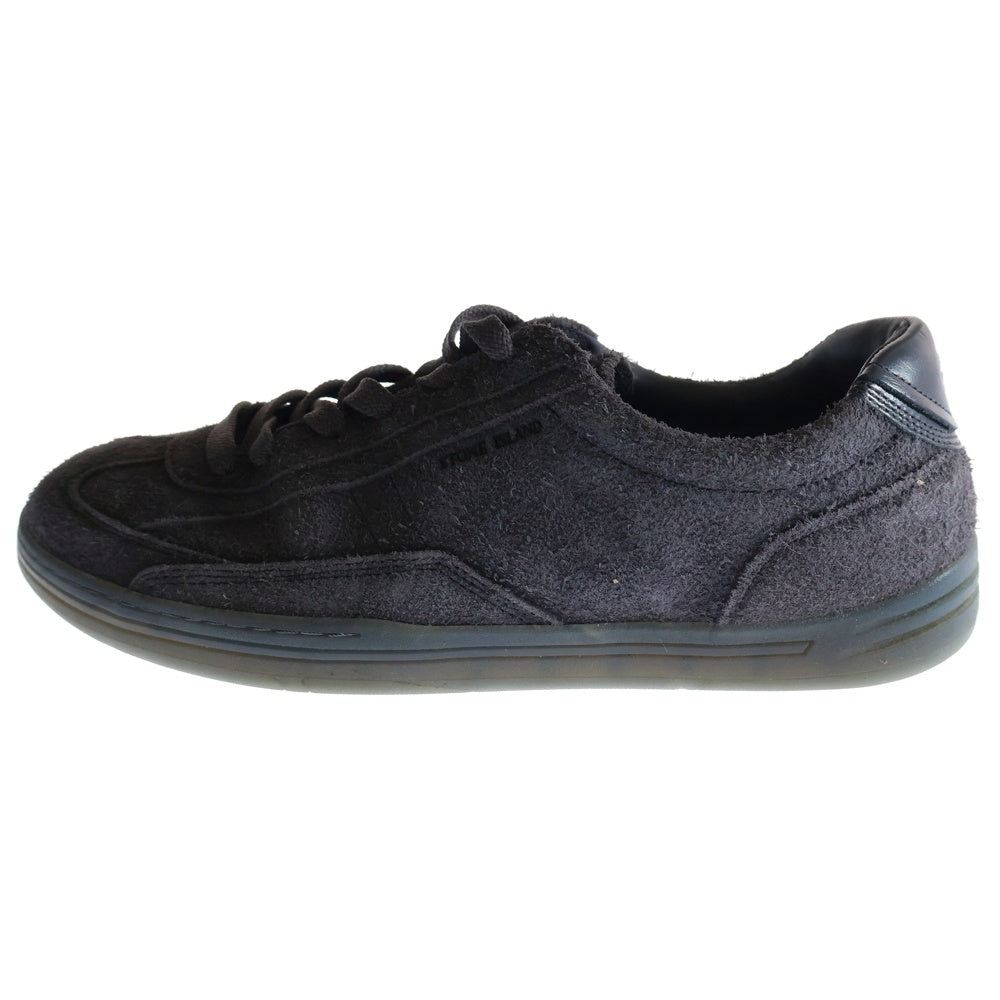 STONE ISLAND(ストーンアイランド) Suede Sneaker スウェード ローカットスニーカー ネイビー 80FWS0101