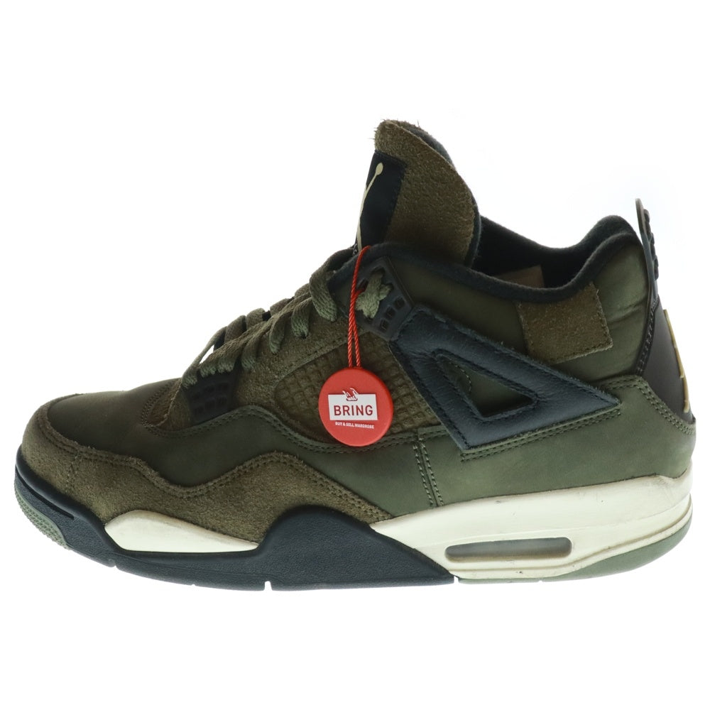 NIKE(ナイキ) AIR JORDAN4 RETRO SE CRAFT エアジョーダン4 クラフト オリーブ ミッドカットスニーカー カーキ US10.5/28.5cm カーキ FB9927-200