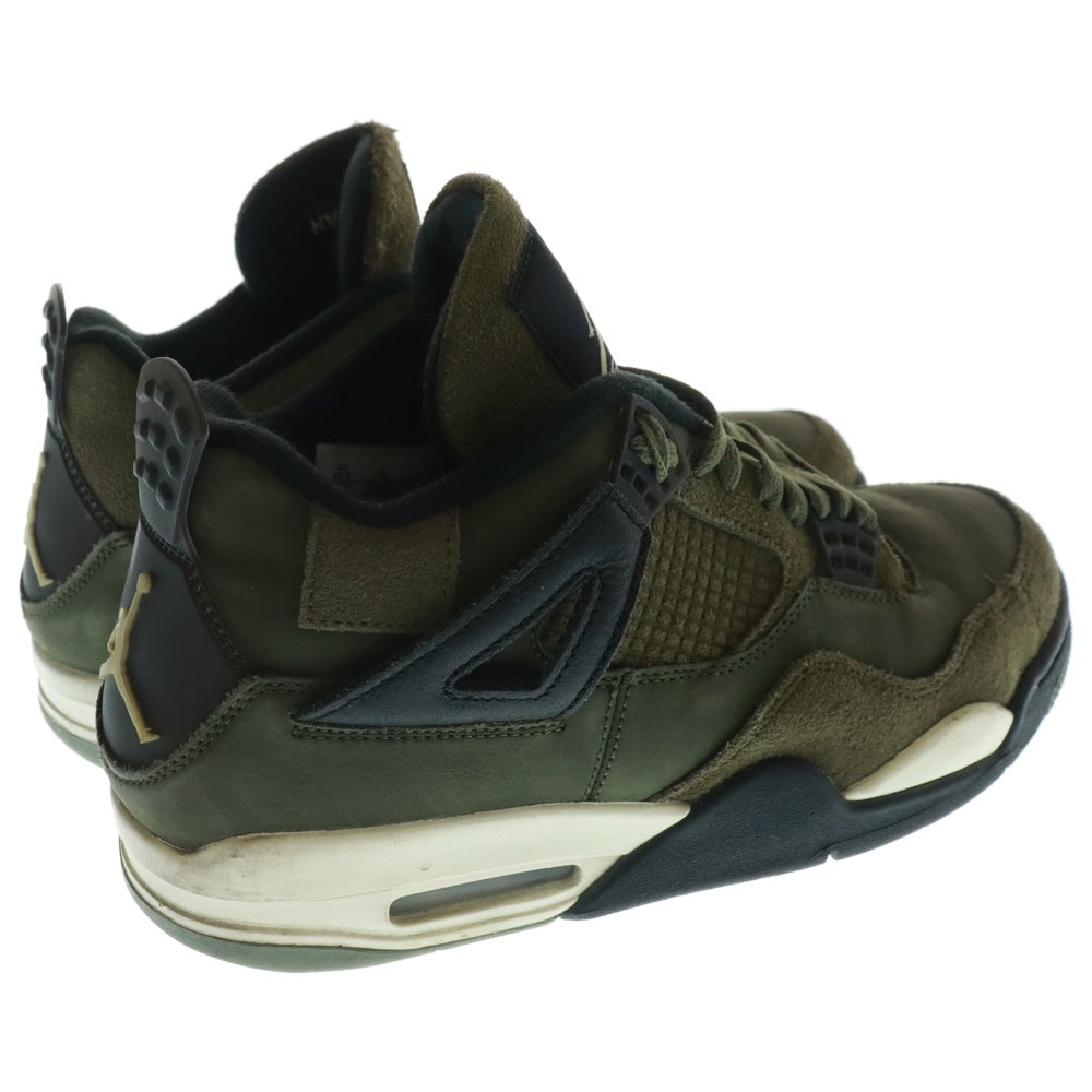 NIKE(ナイキ) AIR JORDAN4 RETRO SE CRAFT エアジョーダン4 クラフト オリーブ ミッドカットスニーカー カーキ US10.5/28.5cm カーキ FB9927-200
