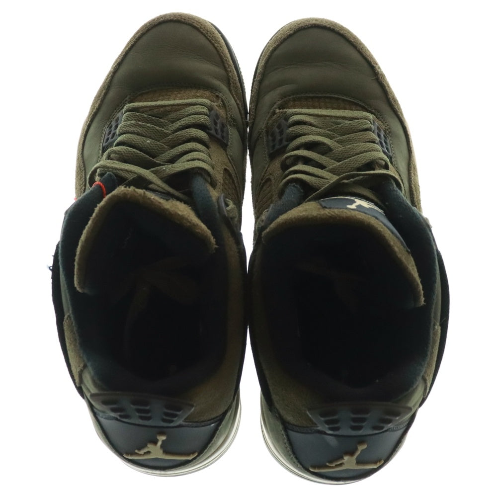 NIKE(ナイキ) AIR JORDAN4 RETRO SE CRAFT エアジョーダン4 クラフト オリーブ ミッドカットスニーカー カーキ US10.5/28.5cm カーキ FB9927-200