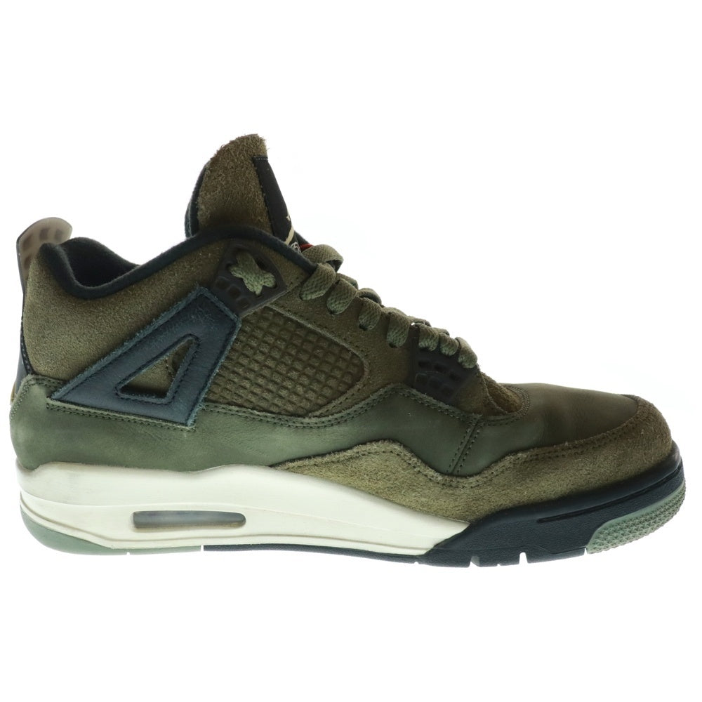 NIKE(ナイキ) AIR JORDAN4 RETRO SE CRAFT エアジョーダン4 クラフト オリーブ ミッドカットスニーカー カーキ US10.5/28.5cm カーキ FB9927-200