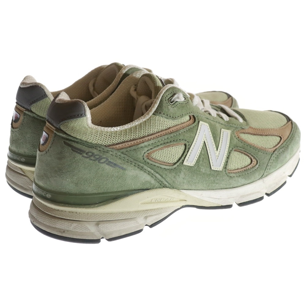 New Balance(ニューバランス) 990V4 オリーブ メッシュローカットスニーカー グリーン US10.5/28.5cm U990GT4